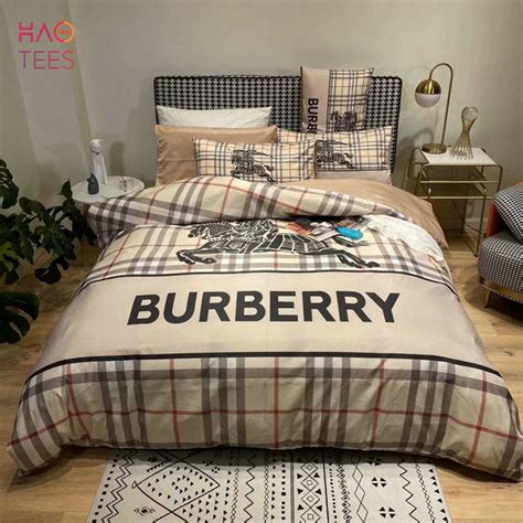 burberry comforter bed set|burberry sheet set saks.